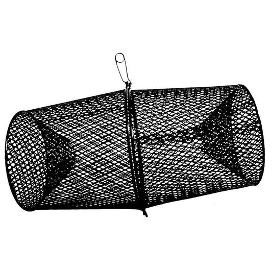 Frabill Torpedo Trap - Black Minnow Trap - 10" x 9.75" x 9