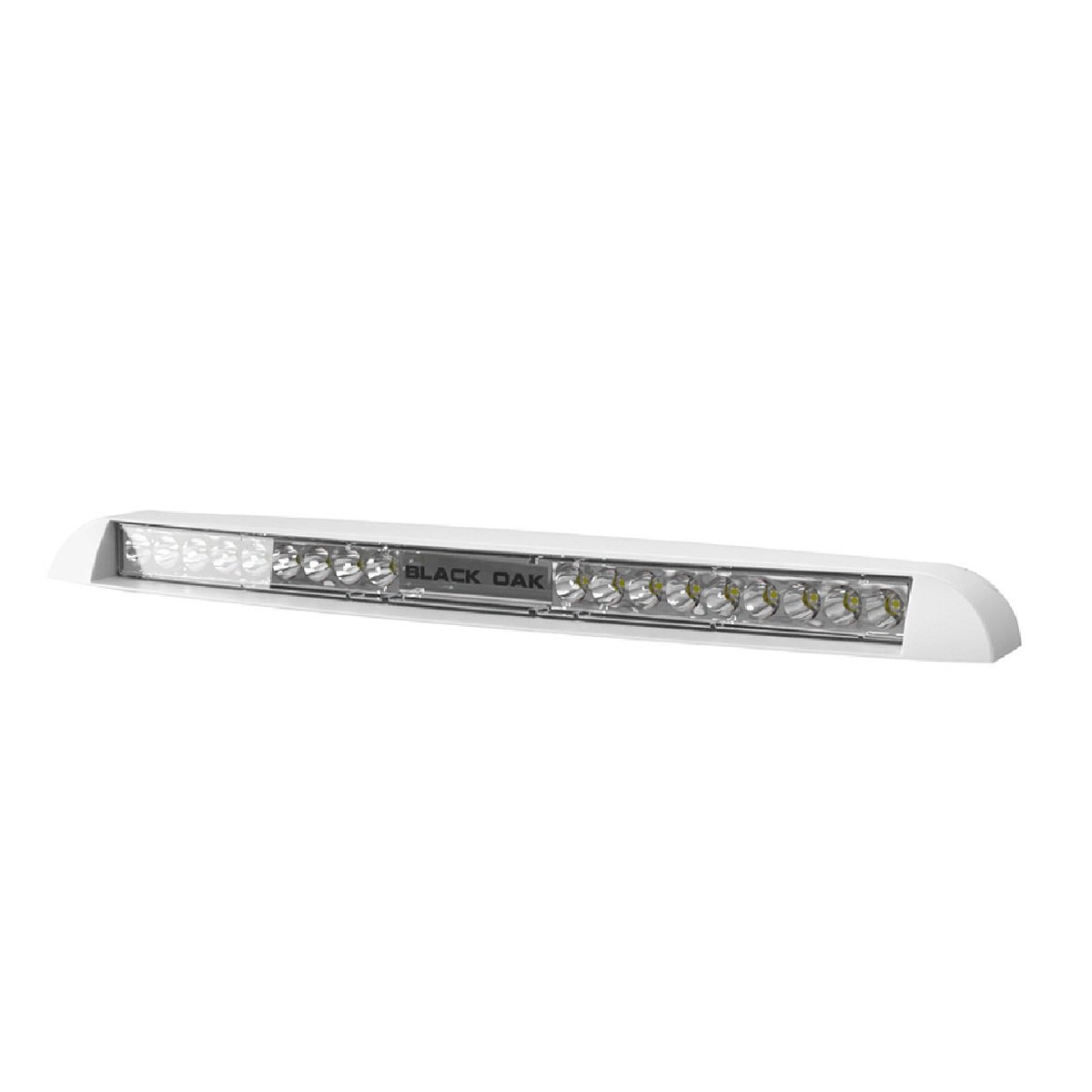 Black Oak Low Profile Marine Bar - Spot Light - White