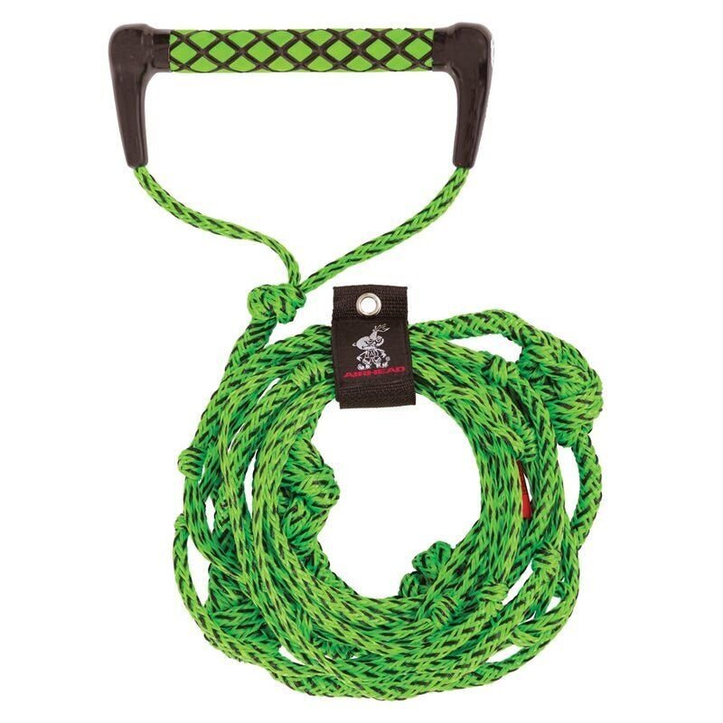 Wakeboarding Rope AIRHEAD Wakesurf Rope 25', Green, 25 Foot