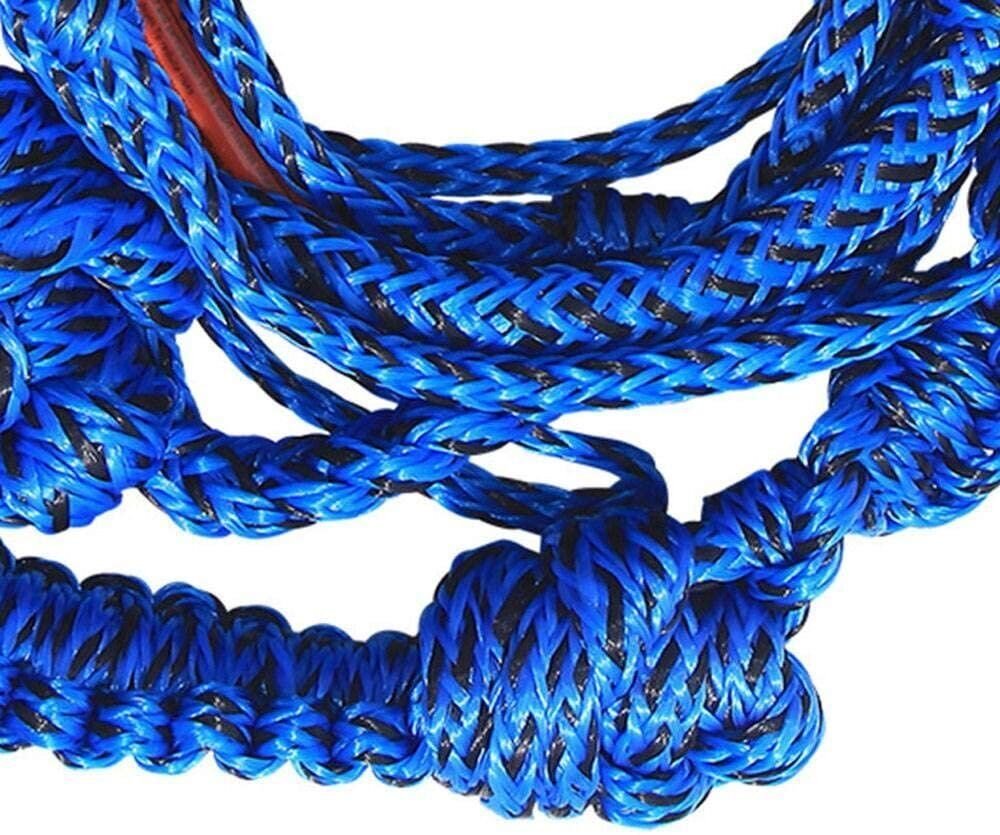 Airhead Spiral Braid Wakesurf Rope, 3 Sections, 16-Feet