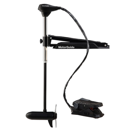 MotorGuide X3 Trolling Motor - Freshwater - Foot Control Bow Mount - 55lbs - 50" - 12V - The Online Fishing Store