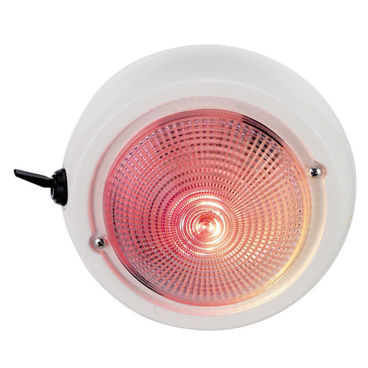 Perko Marine Dome Light w/Red & White Bulbs - The Online Fishing Store