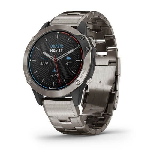 Smartwatch Garmin Quatix 6 Titanium Marine GPS - The Online Fishing Store