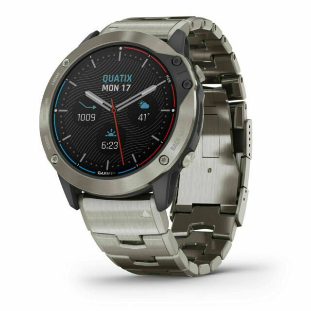 Smartwatch Garmin Quatix 6x Solar Marine GPS - The Online Fishing Store