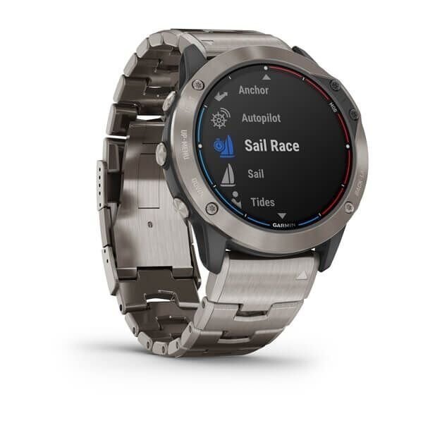 Smartwatch Garmin Quatix 6x Solar Marine GPS - The Online Fishing Store