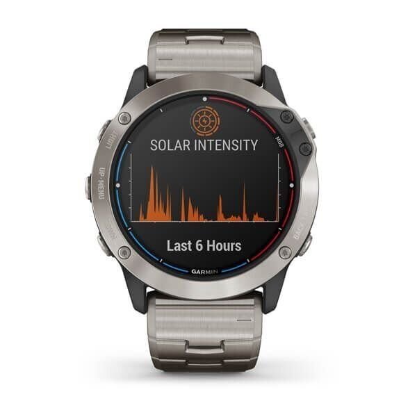 Smartwatch Garmin Quatix 6x Solar Marine GPS - The Online Fishing Store