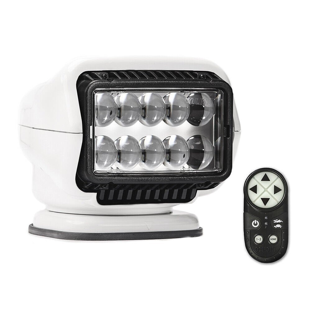 Stryker ST LED Portable Magnetic Mount W Wireless Remote Wht - The Online Fishing Store
