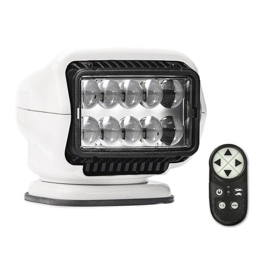 Stryker ST LED Portable Magnetic Mount W Wireless Remote Wht - The Online Fishing Store