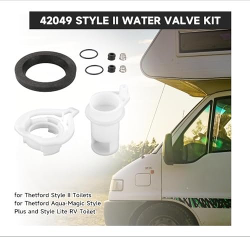 Thetford 42049 Water Valve Style II Kit, Aqua - The Online Fishing Store